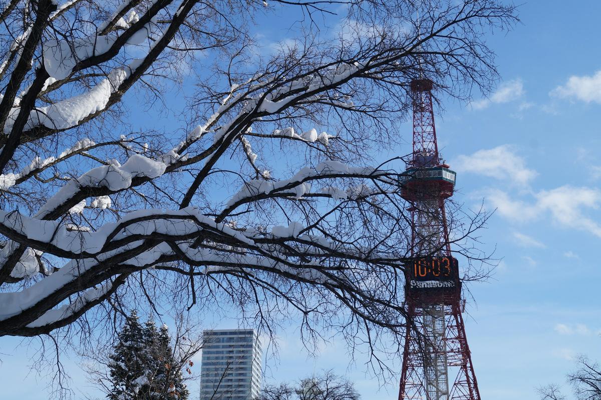 Sapporo im Schnee