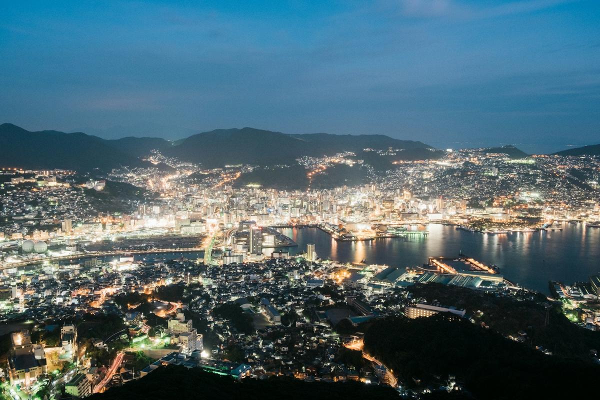 Nagasaki from Mount Inasa
